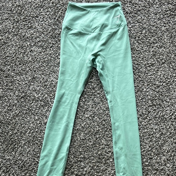 Gymshark Mint Green Leggings/Track Pants – Women's XS – Lightweight & Breathable - Picture 4 of 6